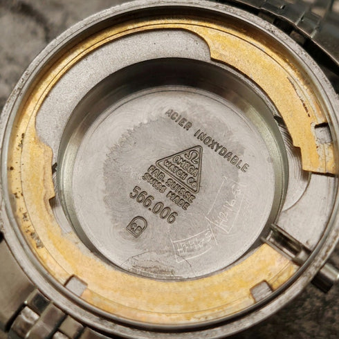 約 1966 年歐米茄海馬/碟飛 Ref566.006 女士自動腕錶 Cal681 運作良好